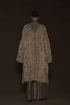 Mutedance 24 Autumn and Winter Loose Flower Dye Button Padded Jacket MD-MD24FW110-sand MD24FW110 MD24FW109